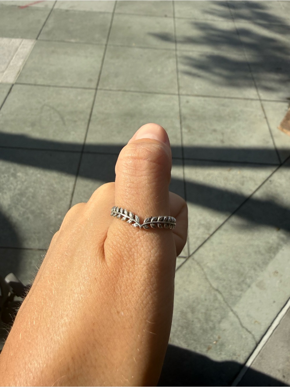 Pandora stacking Ring size 58